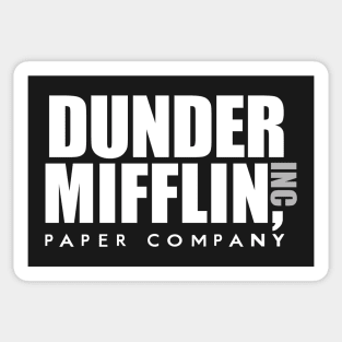 Dunder Mifflin Inc Paper Company Office Logo Sticker